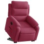 Sillón reclinable elevable terciopelo rojo tinto | Foro24.es | Tu tienda online para hogar, jardín y más Foro24.es