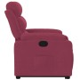 Sillón reclinable elevable terciopelo rojo tinto | Foro24.es | Tu tienda online para hogar, jardín y más Foro24.es