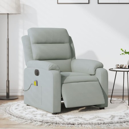 Sillón reclinable de masaje eléctrico terciopelo gris claro von , Sessel - Ref: Foro24-3205081, Preis: 289,07 €, Rabatt: %