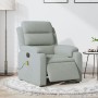 Sillón reclinable de masaje eléctrico terciopelo gris claro von , Sessel - Ref: Foro24-3205081, Preis: 289,07 €, Rabatt: %