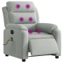 Sillón reclinable de masaje eléctrico terciopelo gris claro von , Sessel - Ref: Foro24-3205081, Preis: 289,07 €, Rabatt: %