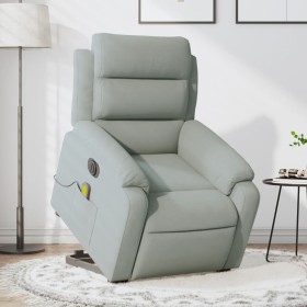 Sillón de masaje reclinable elevable terciopelo gris claro von , Sessel - Ref: Foro24-3205125, Preis: 357,57 €, Rabatt: %