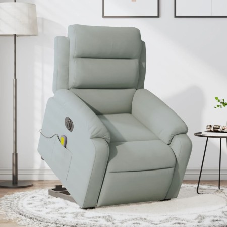 Sillón de masaje reclinable elevable terciopelo gris claro von , Sessel - Ref: Foro24-3205125, Preis: 357,57 €, Rabatt: %