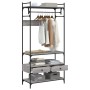 Armario cajones madera ingeniería gris Sonoma 89x39x184,5 cm by , Wardrobes - Ref: Foro24-838956, Price: 143,24 €, Discount: %