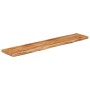 Estante pared rectangular madera acacia borde vivo 90x20x2,5 cm von , Tischplatten - Ref: Foro24-370227, Preis: 37,11 €, Raba...