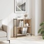 Estantería madera de ingeniería roble Sonoma 72x28x77,5 cm von , Bücherregale und Regale - Ref: Foro24-838879, Preis: 54,34 €...
