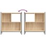 Estantería madera de ingeniería roble Sonoma 72x28x77,5 cm von , Bücherregale und Regale - Ref: Foro24-838879, Preis: 54,34 €...