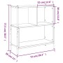 Estantería madera de ingeniería roble Sonoma 72x28x77,5 cm von , Bücherregale und Regale - Ref: Foro24-838879, Preis: 54,34 €...
