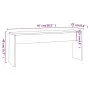 Sonoma oak plywood 3-piece dining set by vidaXL, Furniture sets for kitchens and dining rooms - Ref: Foro24-809479, Price: 91...