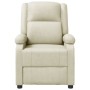 Sillón de masaje de cuero sintético blanco crema von , Elektrische Massagesessel - Ref: Foro24-340163, Preis: 225,67 €, Rabat...