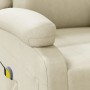 Sillón de masaje de cuero sintético blanco crema von , Elektrische Massagesessel - Ref: Foro24-340163, Preis: 225,67 €, Rabat...