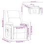Sillón de masaje de cuero sintético blanco crema von , Elektrische Massagesessel - Ref: Foro24-340163, Preis: 225,67 €, Rabat...