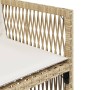 Sillas de jardín con cojines 4 uds ratán sintético beige by , Garden chairs - Ref: Foro24-364970, Price: 174,05 €, Discount: %