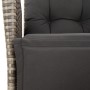 Set comedor de jardín 5 piezas con cojines ratán sintético gris by , Garden sets - Ref: Foro24-3213422, Price: 633,60 €, Disc...