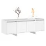 Weißer TV-Schrank aus Sperrholz, 120 x 30 x 40,5 cm von vidaXL, TV-Möbel - Ref: Foro24-809575, Preis: 82,00 €, Rabatt: %