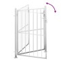 Puerta de jardín de acero inoxidable 100x125 cm by , garden gates - Ref: Foro24-376470, Price: 152,18 €, Discount: %