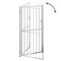 Puerta de jardín de acero inoxidable 100x180 cm by , garden gates - Ref: Foro24-376472, Price: 179,69 €, Discount: %