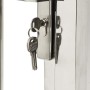 Puerta de jardín de acero inoxidable 100x180 cm by , garden gates - Ref: Foro24-376472, Price: 179,69 €, Discount: %