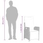 Set comedor jardín 7 pzas y cojines ratán sintético gris claro | Foro24.es | Tu tienda online para hogar, jardín y más Foro24.es