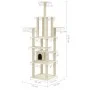 Cat scratching post with cream sisal posts 183 cm by vidaXL, Cat furniture - Ref: Foro24-171482, Price: 84,26 €, Discount: %