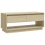 Sonoma oak plywood TV cabinet 102x41x44 cm by vidaXL, TV Furniture - Ref: Foro24-809488, Price: 66,70 €, Discount: %
