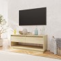 TV-Schrank aus Sonoma-Eichensperrholz, 102 x 41 x 44 cm von vidaXL, TV-Möbel - Ref: Foro24-809488, Preis: 69,43 €, Rabatt: %