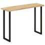 Mesa consola con borde natural madera mango maciza 105x33x76 cm | Foro24.es | Tu tienda online para hogar, jardín y más Foro24.es