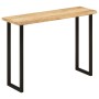 Mesa consola con borde natural madera mango maciza 105x33x76 cm | Foro24.es | Tu tienda online para hogar, jardín y más Foro24.es