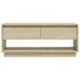 Sonoma oak plywood TV cabinet 102x41x44 cm by vidaXL, TV Furniture - Ref: Foro24-809488, Price: 66,70 €, Discount: %