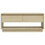 TV-Schrank aus Sonoma-Eichensperrholz, 102 x 41 x 44 cm von vidaXL, TV-Möbel - Ref: Foro24-809488, Preis: 69,43 €, Rabatt: %