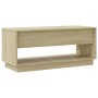 TV-Schrank aus Sonoma-Eichensperrholz, 102 x 41 x 44 cm von vidaXL, TV-Möbel - Ref: Foro24-809488, Preis: 69,43 €, Rabatt: %