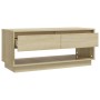TV-Schrank aus Sonoma-Eichensperrholz, 102 x 41 x 44 cm von vidaXL, TV-Möbel - Ref: Foro24-809488, Preis: 69,43 €, Rabatt: %