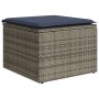 Set de sofás de jardín 10 pzas con cojines ratán sintético gris | Foro24.es | Tu tienda online para hogar, jardín y más Foro24.es
