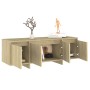 TV-Schrank aus Sonoma-Eichensperrholz, 120 x 30 x 40,5 cm von vidaXL, TV-Möbel - Ref: Foro24-809578, Preis: 70,54 €, Rabatt: %