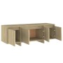 TV-Schrank aus Sonoma-Eichensperrholz, 120 x 30 x 40,5 cm von vidaXL, TV-Möbel - Ref: Foro24-809578, Preis: 70,54 €, Rabatt: %