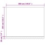 Tela de repuesto de toldo rayas de colores 4x3 m by , Awnings - Ref: Foro24-367726, Price: 51,81 €, Discount: %