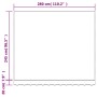 Tela de repuesto de toldo rayas de colores 3x2,5 m de , Toldos - Ref: Foro24-367724, Precio: 35,97 €, Descuento: %