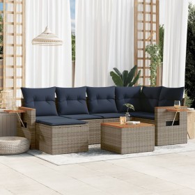 Comprar Set de sofás de jardín 7 pzas con cojines