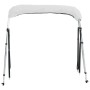 Toldo bimini 3 arcos con paredes laterales 183x(137-152)x137 cm de , Cubiertas para almacenamiento de barcas - Ref: Foro24-94...