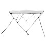 Toldo bimini 3 arcos con paredes laterales 183x(137-152)x137 cm de , Cubiertas para almacenamiento de barcas - Ref: Foro24-94...
