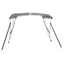 Toldo bimini 3 arcos con paredes laterales 183x(154-167)x137 cm von , Aufbewahrungsabdeckungen für Boote - Ref: Foro24-94823,...