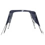 Toldo bimini 3 arcos con paredes laterales 183x(185-198)x137 cm von , Aufbewahrungsabdeckungen für Boote - Ref: Foro24-94821,...