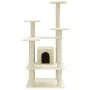 Cat scratcher with cream sisal posts 110 cm by vidaXL, Cat furniture - Ref: Foro24-171479, Price: 57,54 €, Discount: %