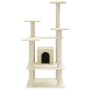 Katzenkratzbaum mit Sisalpfosten creme 110 cm von vidaXL, Katzenmöbel - Ref: Foro24-171479, Preis: 56,40 €, Rabatt: %