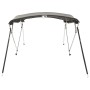 Toldo bimini 4 arcos con paredes laterales 243x(185-198)x137 cm von , Aufbewahrungsabdeckungen für Boote - Ref: Foro24-94835,...
