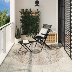 Alfombra de interior/exterior diseño vintage ARBIZU Ø 200 cm by , Rugs - Ref: Foro24-375709, Price: 72,87 €, Discount: %