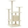 Cat scratcher with cream sisal posts 110 cm by vidaXL, Cat furniture - Ref: Foro24-171479, Price: 57,54 €, Discount: %