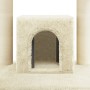 Rascador para gatos con postes de sisal crema 110 cm de vidaXL, Mobiliario para gatos - Ref: Foro24-171479, Precio: 53,45 €, ...