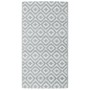 Alfombra de exterior PP ARAKIL gris 80x150 cm