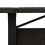 Mesa de jardín superficie de vidrio ratán PE negro 240x90x75 cm by , Garden tables - Ref: Foro24-365597, Price: 307,93 €, Dis...